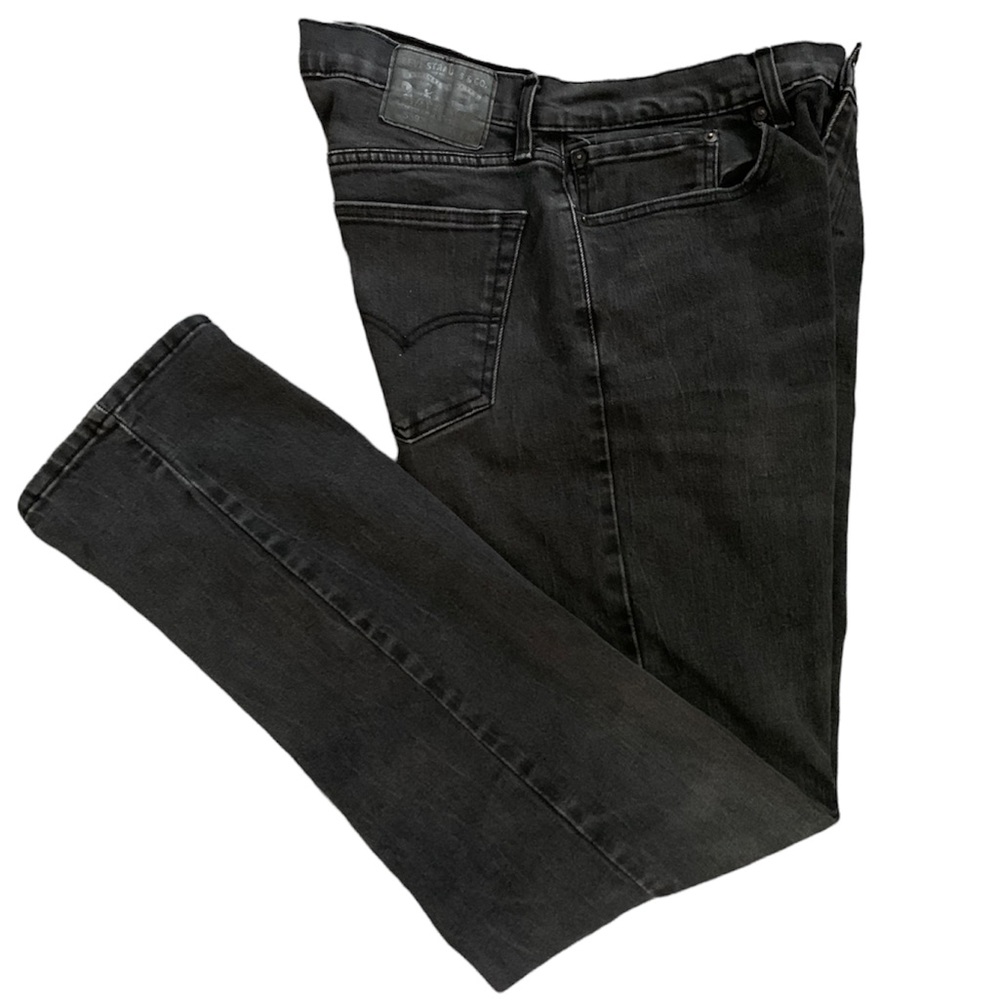 Levi Strauss 559 Men Black Jeans 34W 36L